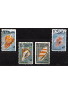 ST. VINCENT 1993 francobolli serie completa nuova Yvert e Tellier 1695/8